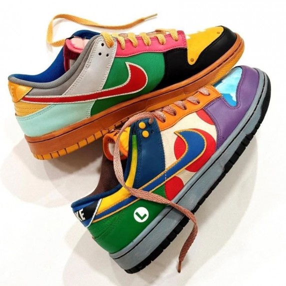 Nike Dunk Low What The Super Mario