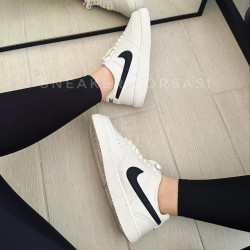 Nike Court Vision Black White