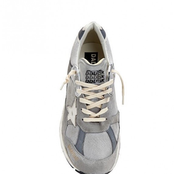 Golden Goose Leather Dad Distressed