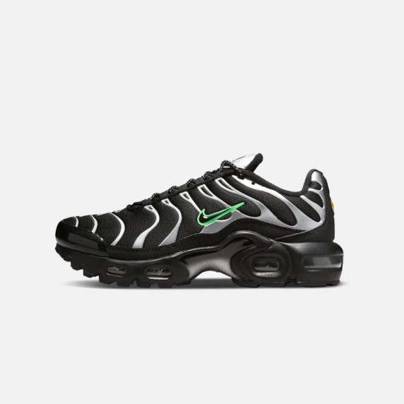 Nike Air Max Plus Black Silver Green Strike