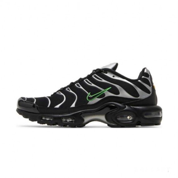 Nike Air Max Plus Black Silver Green Strike