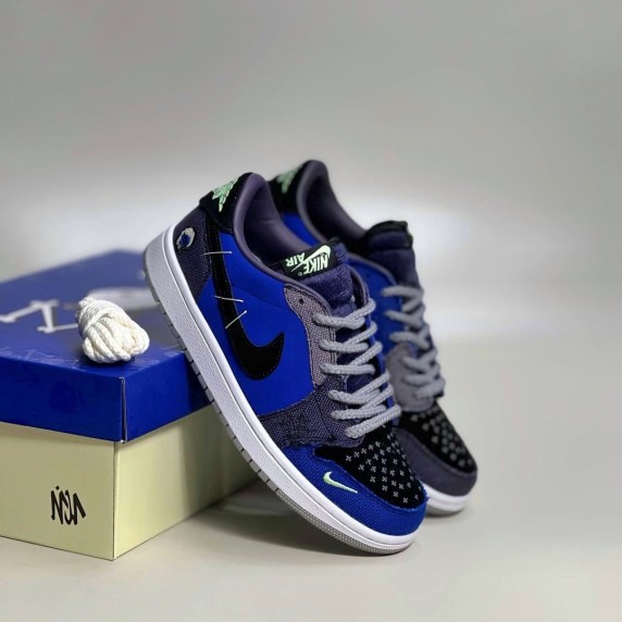 Nike Air Jordan 1 Low Zion Williamson Voodoo Blue